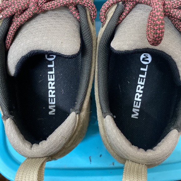 Merrell performance footwear shoes sneakers suede olive (US) 7.5 38 (euro) - Picture 4 of 5